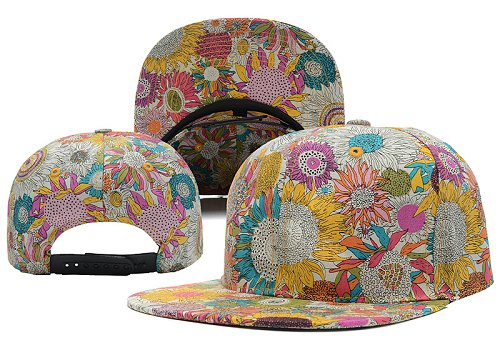 Floral Blank Snapbacks Hat LX 1